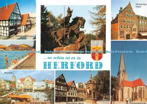 D079321 So schon ist es in Herford. 4900. Herford in Westfalen. Wagner. Multi Vi