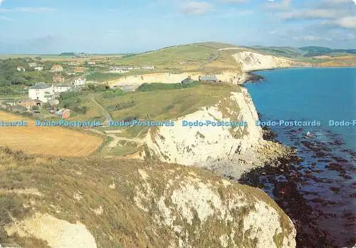 D079329 Watcombe Bay und Freshwater Bay I.W. aus Tennyson Down. Nahe. Jarrold