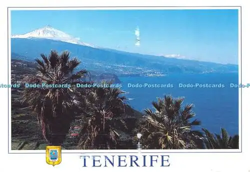 D079339 Teneriffa. El Teide. Panoramica. Comercial Escudo de Oro. Fisa