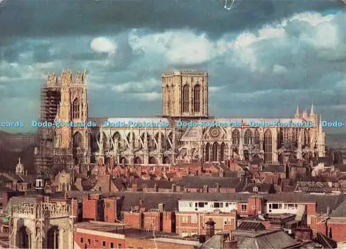 D082262 York Minster aus dem Süden. 1968. Herald Drucker