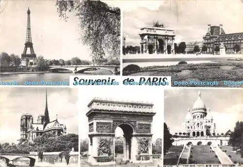 D079377 Souvenir de Paris. 400. Lyna. Multi View