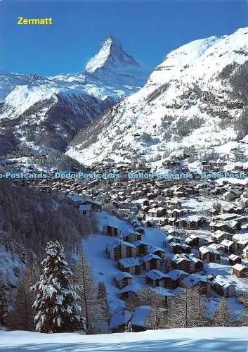 D076907 Zermatt. Wallis. Matterhorn. Mt. Cervin. Klopfenstein