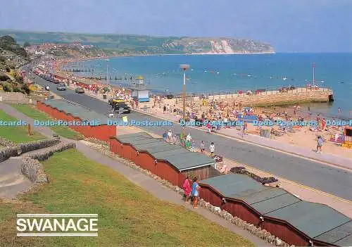 D080810 Swanage. Esplanade. Lachs