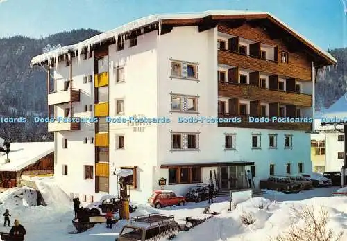 D079420 Hotel Schwarzer Adler. Serfaus i.Oberinntal. Tirol. Risch Lau. 1981