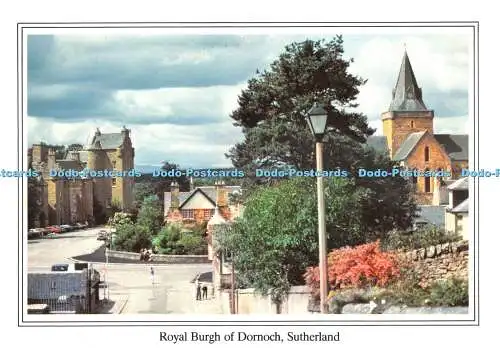 D080829 Royal Burgh of Dornoch. Sutherland. Kathedrale aus dem 13. Jahrhundert. Dornochguss