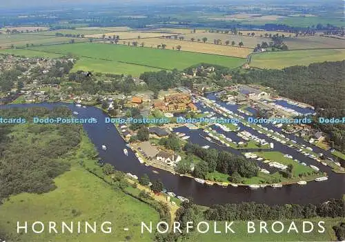 D078175 Norfolk Broads. Horning und der Fluss Bure. J. Salmon. Kamerafarbe. 199