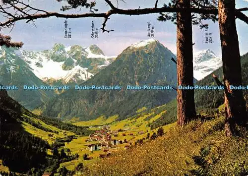 D078178 Österreich. Vorarlberg. Marke. 1047 m. Hugo Sedlmayr. 1970