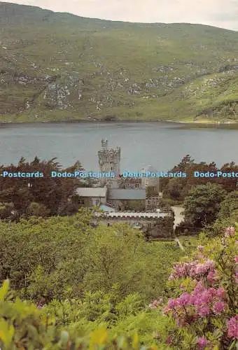 D076988 Glenveagh Nationalpark. Glenveagh Castle und Lough Veagh. Nationalpark