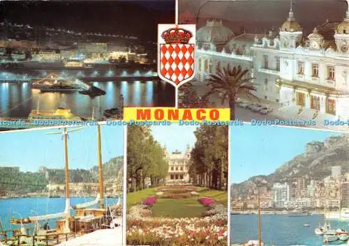 D080950 Monaco. Au Soleil de la Cote dAzur. 198 B.Y.P.A. 1976. Multi View