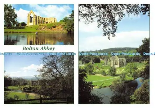 D080969 Bolton Abbey. Richter von Hastings. River Wharfe. Yorkshire. C19394X. Mult