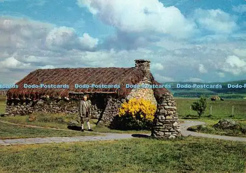 D079579 Inverness Shire. Culloden Moor. Altes Leanach Cottage. J. Arthur Dixon