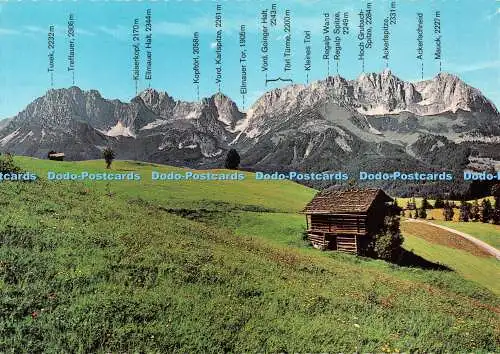 D079587 Tirol. Der Wilde Kaiser. Wilder Kaiser. R. Jochler. Alpina