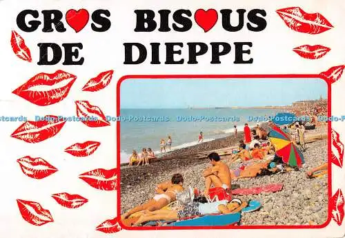 D079590 Gros Bis us de Dieppe. Der Strand. Magier