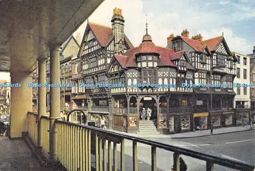 D082501 Chester. Das Kreuz. An der Kreuzung der Northgate Street. J.