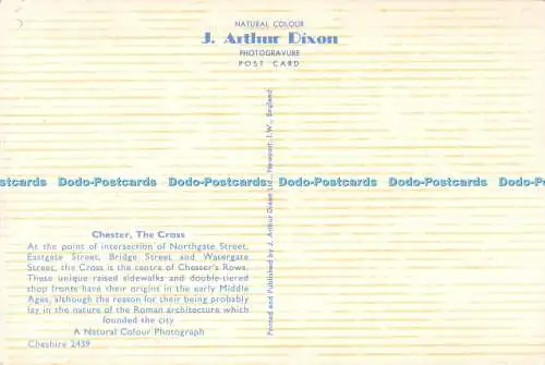 D082501 Chester. Das Kreuz. An der Kreuzung der Northgate Street. J.