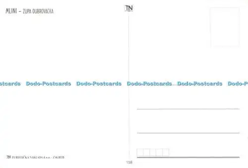 D079639 Mlini. Zupa Dubrovacka. Turisticka Naklada d.o.o. Zagreb