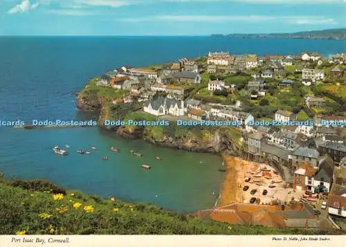 D082520 Cornwall. Port Isaac Bay. John Hinde. D. Edel