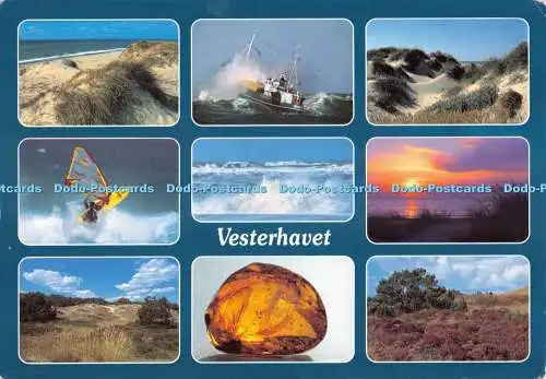 D082529 Vesterhavet. der Nordsee. Wadmanns Forlag. Aage Pedersen. Ole Iversen.