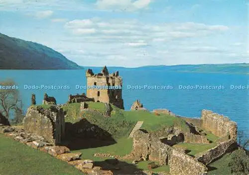 D081083 Inverness Shire. Urquhart Castle aus dem Süden. J. Arthur Dixon