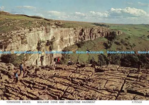 D081084 Yorkshire Dales. Malham Cove und Kalksteinpflaster. Richter. C 7050 X