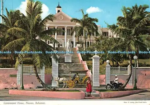 D081101 Bahamas. Nassau. Regierungshaus. Lofthouse Agency. John Hinde. E. Ludw