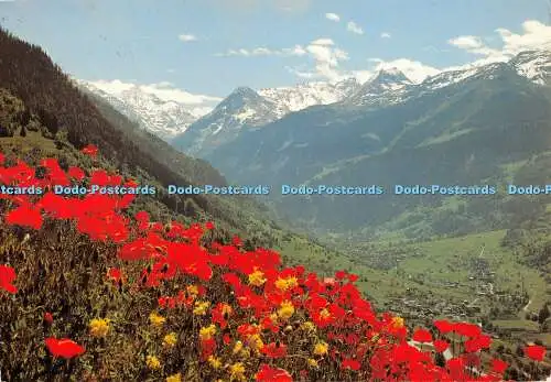 D082556 Le Val de Bagne. Pierre Jaeger. Coloris. Merveilleux Valais