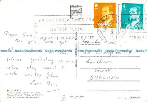D081102 Almeria. Die Filmstudios. Westernstadt. Arribas. 1983
