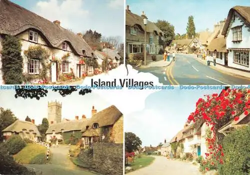 D079713 Isle of Wight. Inseldörfer. Brighstone. Godshill. Schaftlin. Calbourn