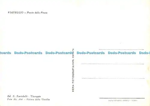 D082594 Viareggio. Poesia Della Pineta. E. Scartabelli. Az. Aut. Angeli. RP