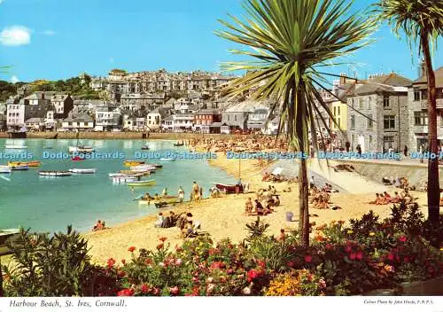 D078480 Cornwall. St. Ives. Hafenstrand. John Hinde. F.R.P.S