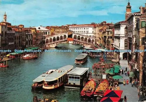 D079741 Venezia. Rialtobrücke. Garami. 1990