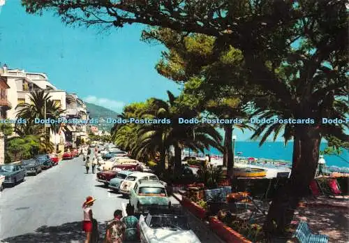 D078498 Alassio. Riv. dei fiori. Roma Straße. Natürliche Farbe. 1967