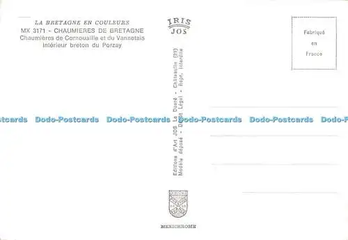 D081172 Chaumieres de Bretagne. Breiz. Iris Jos. Mexichrom. Multi View