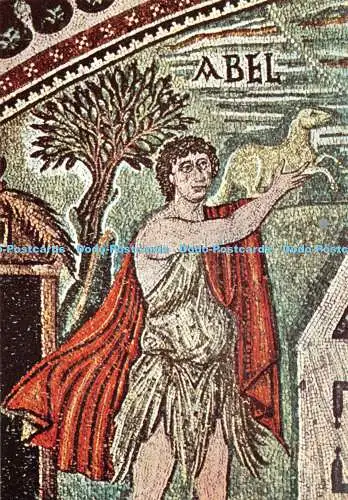 D082638 Ravenna. S. Vitale. Particolare del Mosaico des Presbiterio Raffigurante