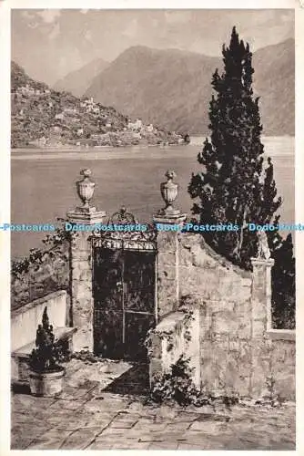 D082658 Lugano Castagnola. A. Veronesi. Postkarte