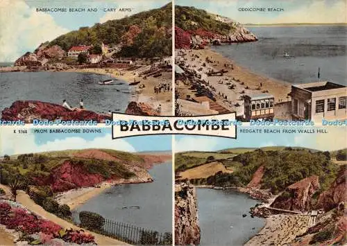 D078547 Babbacombe. Oddicombe Beach. Harvey Barton. Multi View