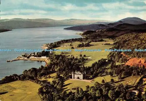 D079798 Argyllshire. Schloss Inveraray. Nahe dem Ufer des Loch Fyne stehend. Va