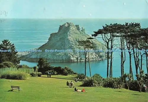 D081214 Devon. Torquay. Thatcher Rock. Unichrome. H. S. Finch. 1985