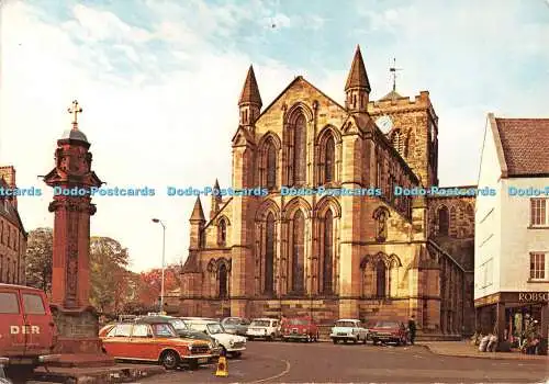 D079822 Hexham Abbey vom Marktplatz. Richter. C 2652 X