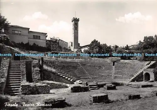 D081236 Fiesole. Teatro Romano. Brunelleschi A. Rotalfoto. RP