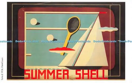 D078635 Sommerschale. Shell Poster. Serie. 2. David Lewis