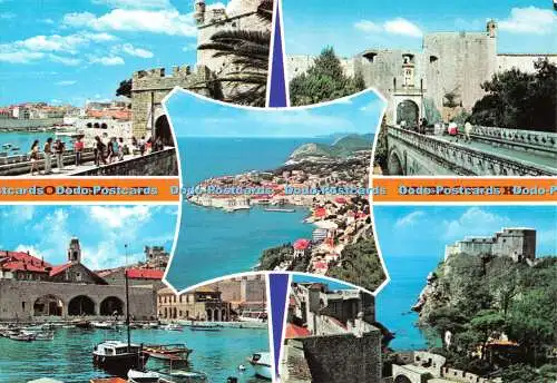 D081364 Pozdraviz Dubrovnika. Vjesnik. Multi View