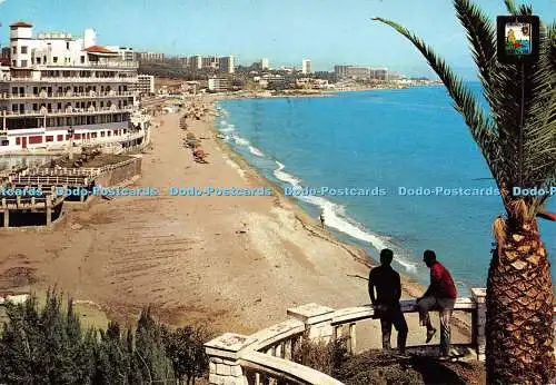 D082911 Torremolinos. Costa del Sol. Santa Ana Beach. Marymar Hotel. Fisa. Nr. 8