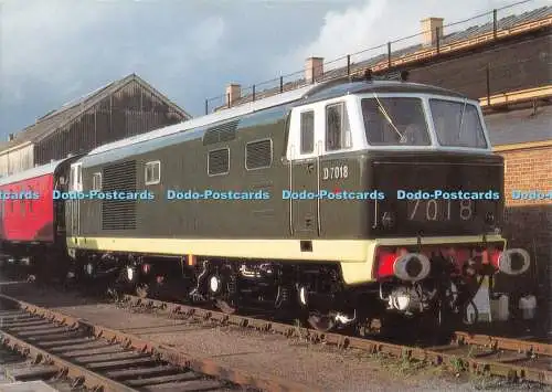 D081467 D 7018. Hymek 1700 PS. Dieselhydraulische Lokomotive Typ 3. Gekauft und