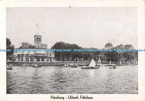 D082971 Hamburg. Uhlenh. Fahrhaus. Noltings Druckerei
