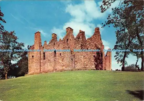 D083170 Schloss Tolquhon aus Südosten. Krone