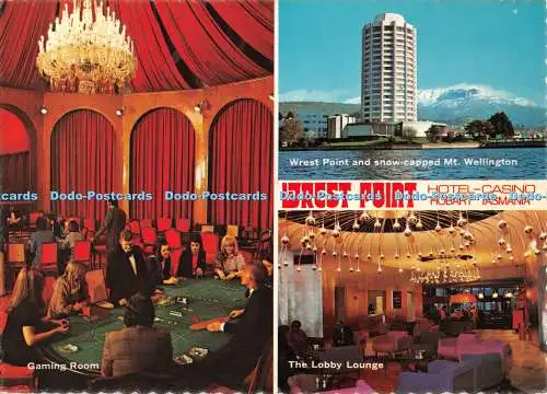 D083188 Wrest Point. Hotel Casino. Gaming Room. Nucolorvue Productions. Multi Vi