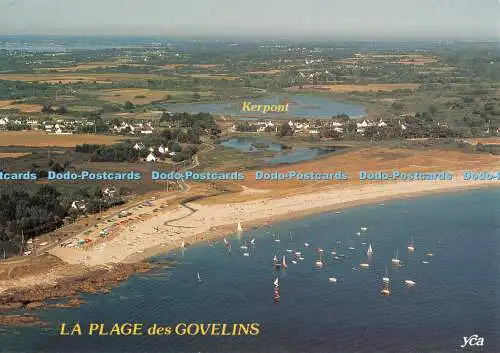 D083196 La Plage des Govelins. Y. C. A. Quimper. Y.R. Caoudal