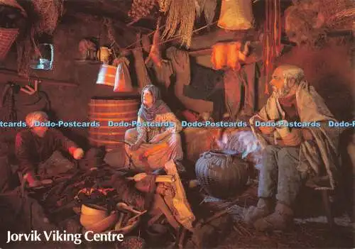 D083251 Jorvik Viking Center. Der Wikingerhaushalt. Das Abendessen wird Pr