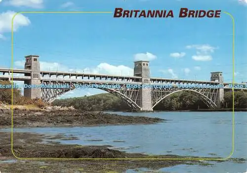 D080396 Britannia Bridge. John Hinde. David Noble